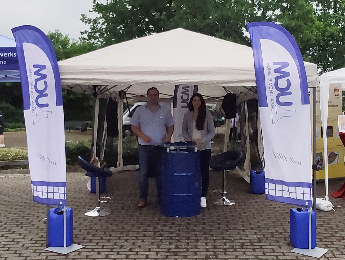 Open Air Ausbildungsmesse - Stand Ursa-Chemie