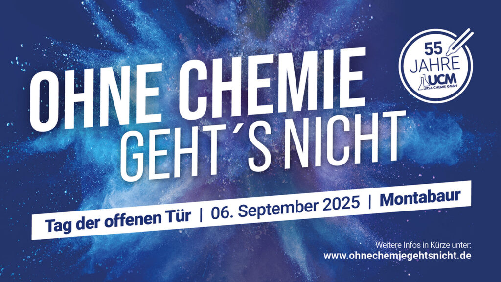 Ursa-Chemie im Radio: Unser Spot für den Tag der offenen Tür!