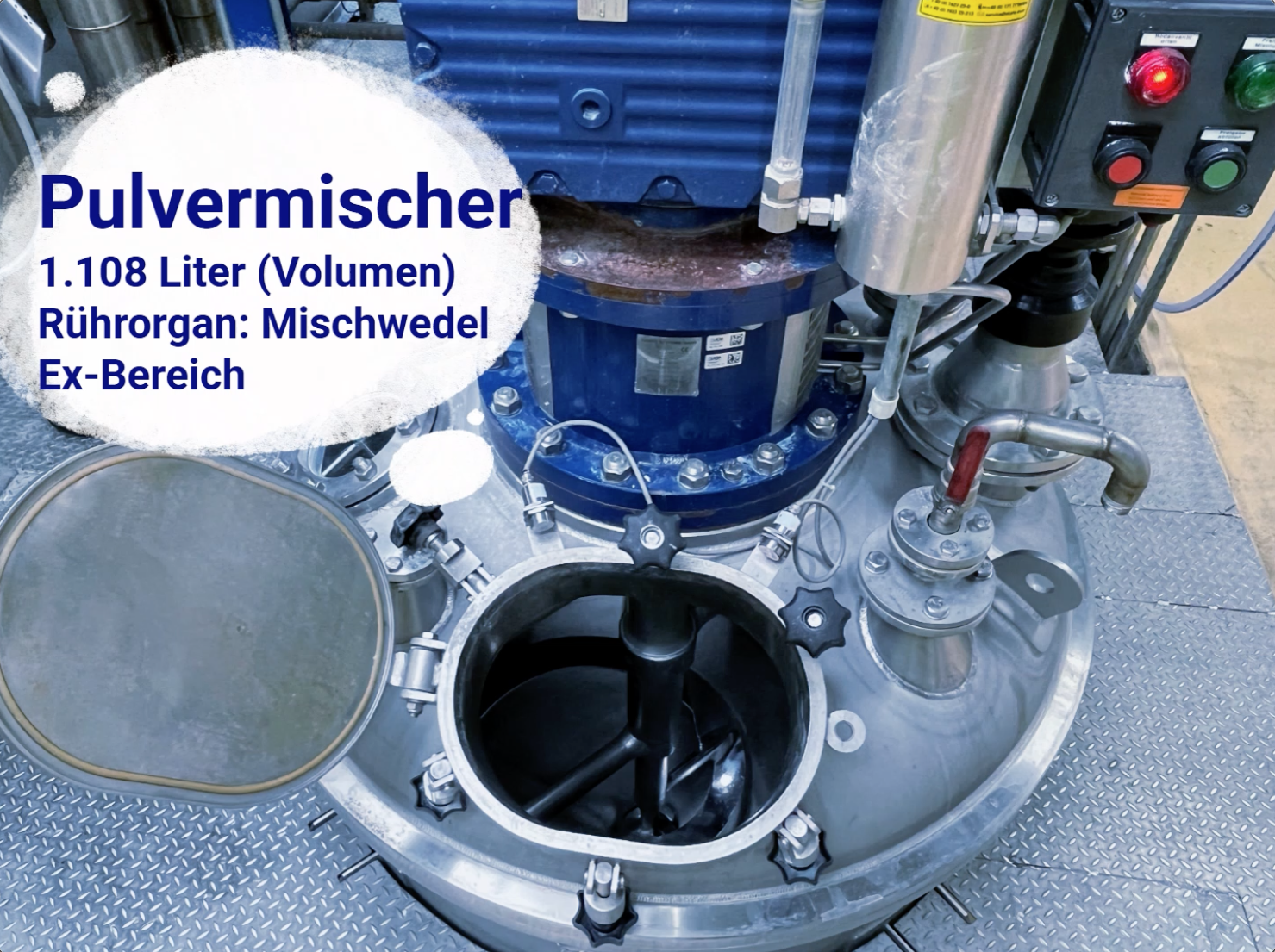 Unser Pulvermischer – Präzision für anspruchsvolle Anwendungen