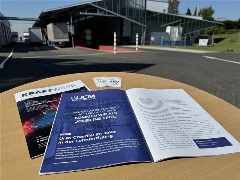 Ursa-Chemie im Kraftwerk Verbandsjournal: Ihr Joker in der chemischen Lohnfertigung